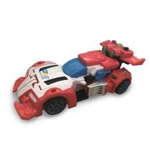 Brinquedo Carrinho Vira Robo Vermelho E Branco Toyng 42459