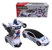 Brinquedo Carrinho vira transform- Branco Brinquedo Carrinho vira transform- Branco