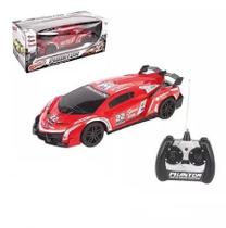 Brinquedo Carro Carrinho Stile Controle Remoto 7 Funções - Wellmix Vermelho REF:WB11695