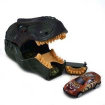 Brinquedo Carro com Lançador de Plástico Cabeça de Dino - 27508