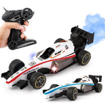 Brinquedo Carro Corrida GrandPrix Controle Remoto Solta Fumaça- ArtBrink ZB1304
