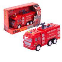 Brinquedo Carro de Bombeiro com Luz e Som CBS0618 - Castela Brinquedo Carro de Bombeiro com Luz e Som CBS0618 - Castela