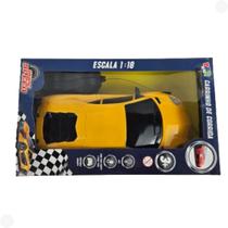 Brinquedo Carro De Controle Remoto Amarelo R3156 - BBr toys