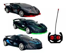 Brinquedo Carro de corrida com controle remoto cores variadas - TOYS