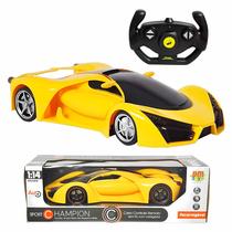 Brinquedo Carro De Corrida Controle Volante Todas Direções Luzes Esportivas Escala 1:18 Brinquedo Carro De Corrida Controle Volante Todas Direções Luzes Esportivas Escala 1:18