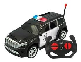 Brinquedo Carro de Policia Controle Remoto Total