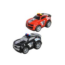 Brinquedo Carro de Polícia Resgate Split Car Caixa Sortido - Bs Toys
