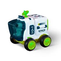 Brinquedo Carro Espacial Infantil com Astronauta Verde