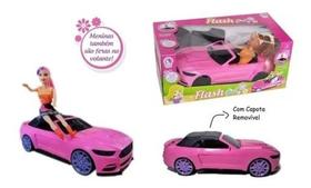Brinquedo Carro Flash Girl Com Capota Removível 35Cm - 400