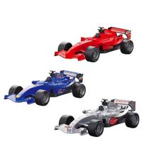 Brinquedo Carro Fricção Pull Back Super Racing Kit com 3