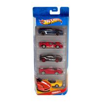 Brinquedo Carro Hot Wheels Sortidos com 5 unidades