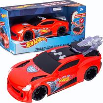 Brinquedo Carro Hot Wheels Turbo Com Luz E Som Multilaser