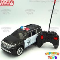 Brinquedo Carro Jipe Policia Controle Remoto Total