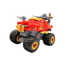 Brinquedo Carro Monster Truck com Boneco Articulado - Toyng