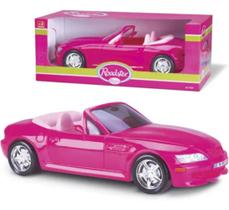 Brinquedo carro roadster rosa - roma