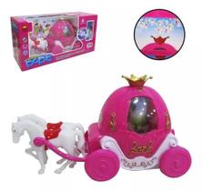Brinquedo Carruagem De Princesa Faz Bolha De Sabão Com Refil - TOYS