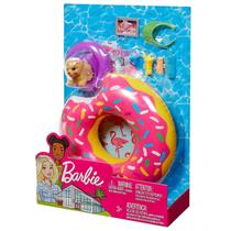 Brinquedo Casa Da Barbie Moveis Para Piscina De Verao Fxg41