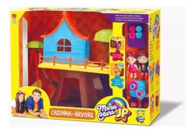 Brinquedo Casa Na Árvore Bonecos Maria Clara e JP - DiverToys