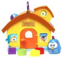 Brinquedo Casinha Atividades Galinha Pintadinha Fazendinha