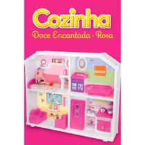 Brinquedo Casinha Completa Rosa Brinquedo Casinha Completa Rosa