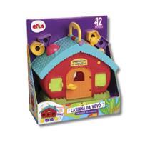 Brinquedo Casinha Da Vovó Encaixe As Formas Elka Brinquedo Casinha Da Vovó Encaixe As Formas Elka