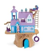 Brinquedo Casinha De Boneca Casa Na Arvore Snow Com Bonecos