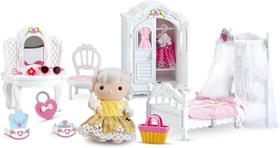 Brinquedo Casinha Feliz Conjunto Quarto Com Acessórios Zoop Toys