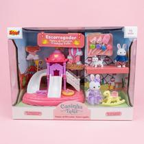Brinquedo Casinha Feliz Parque de Diversões Escorregador 7899788409883