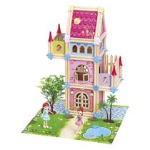Brinquedo Casinha Monte E Brinque 3D - 100 Peças Dm Toys Brinquedo Casinha Monte E Brinque 3D - 100 Peças Dm Toys