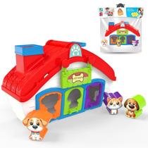 Brinquedo Casinha Pets Cachorro Gato Casa Kids Colorido Didático Educativo Pet Shop p/ Bebe Dia das Crianças Aniversário Escola Menina Menino Brinquedo Casinha Pets Cachorro Gato Casa Kids Colorido Didático Educativo Pet Shop p/ Bebe Dia das Crianças Aniversário Escola Menina Menino