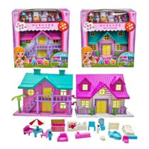 Brinquedo Casinha Pocket - 18 Itens - Pais e Filhos Brinquedo Casinha Pocket - 18 Itens - Pais e Filhos