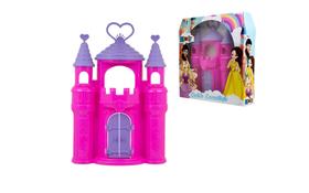 Brinquedo Castelo Encantado Da Princesa Abre Portas Rosa
