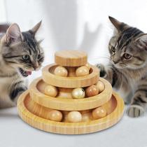 Brinquedo Cat Ball Track DoogCat Cat Ball com 9 bolas - tamanho grande