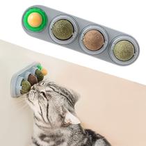 Brinquedo Cat Toy Potaroma - Bola de Catnip e Silvervine para Gatos