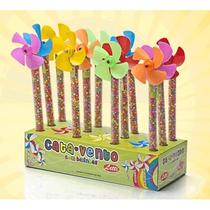 Brinquedo Catavento Com Frutitos Balinhas 12 unidades - Letti Brinquedos Brinquedo Catavento Com Frutitos Balinhas 12 unidades - Letti Brinquedos