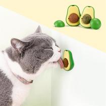 Brinquedo Catnip Erva de Gato 100% Natural Abacate Divertido 3Uni
