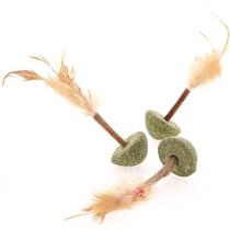 Brinquedo Catnip Lollipop Raw Paws Silvervine - 3 Unidades