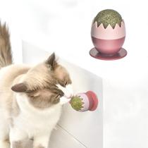 Brinquedo Catnip Petslucent para Gatos - Bola Giratória e Comestível