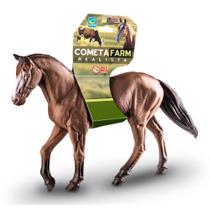 Brinquedo Cavalo Marrom Claro Realista Cometa Farm R178 Brinquedo Cavalo Marrom Claro Realista Cometa Farm R178