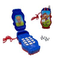 Brinquedo Celular Musical Infantil com Luz e som - Bateria inclusa