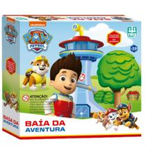 Brinquedo Cenário Baía da Aventura Patrulha Canina Infantil Criatividade Percepção Visual a partir de 3 anos Nig Brinquedos 0686