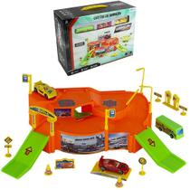 Brinquedo Centro de Serviços Garagem Toys 30Pçs ETITOYS