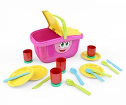 Brinquedo Cesta Picnic Completa MK264 DISMAT Brinquedo Cesta Picnic Completa MK264 DISMAT