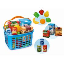 Brinquedo Cestinha Feirinha De Compras Infantil Mercado
