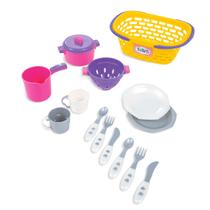 Brinquedo Cestinha Kit Minhas Louças Tateti Sortido - 0292
