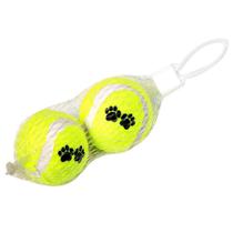 Brinquedo Chalesco Bola de Tenis 2 Unidades para Cães - Cores Sortidas - AMERICAN PETS