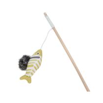 Brinquedo Chalesco Varinha Cat Pesca Fish Fun para Gatos Brinquedo Chalesco Varinha Cat Pesca Fish Fun para Gatos