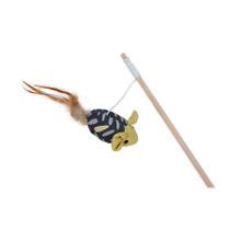 Brinquedo Chalesco Varinha Cat Pesca Mouse Fun para Gatos Brinquedo Chalesco Varinha Cat Pesca Mouse Fun para Gatos