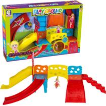 Brinquedo Charmosa Playground Boneca Com Acessórios - Cotiplás Brinquedo Charmosa Playground Boneca Com Acessórios - Cotiplás