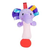 Brinquedo Chocalho Com Mordedor Elefante - Pimpolho Brinquedo Chocalho Com Mordedor Elefante - Pimpolho